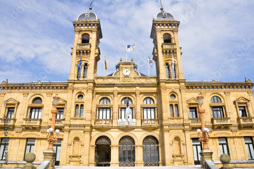 City Hall of San Sebastian (Spain) © Noradoa