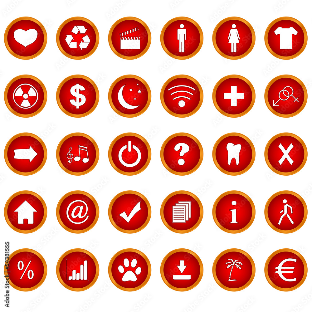 Big icons set Big icons set