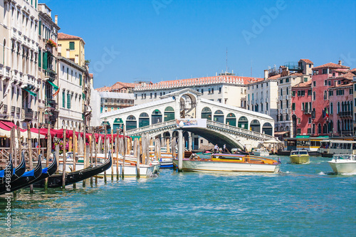 Venice - Rialto Bridge and Canale Grande © Zechal