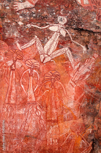 Aboriginal rock art, Nourlangie, Kakadu National Park