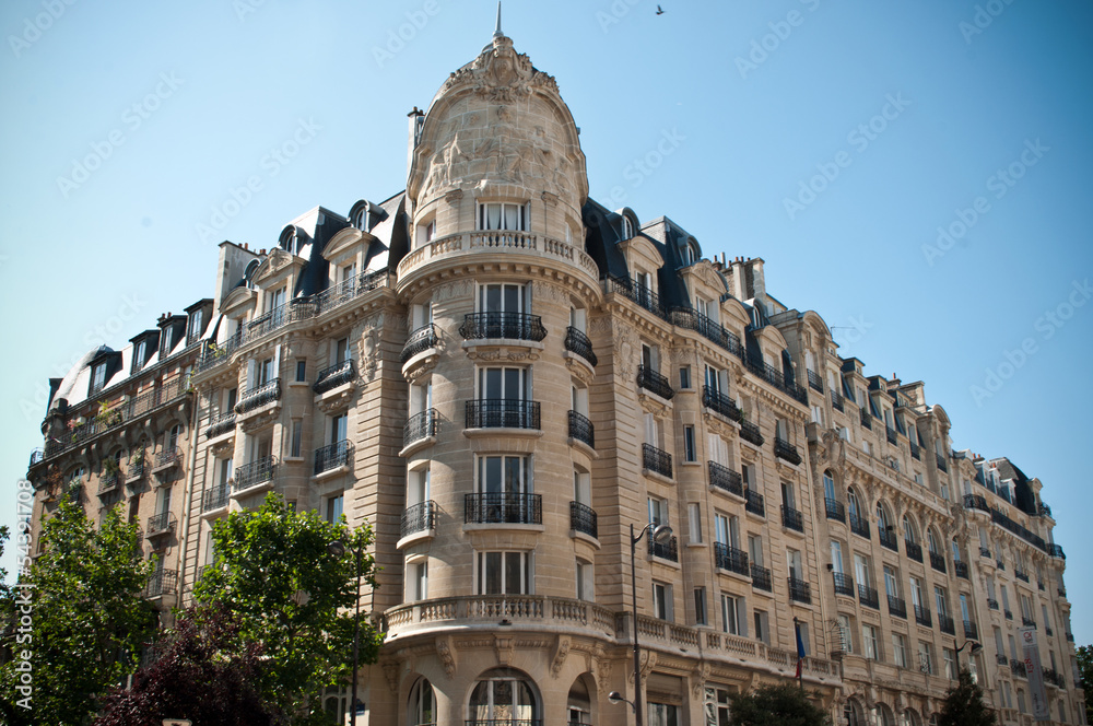 Fototapeta premium immeuble parisien