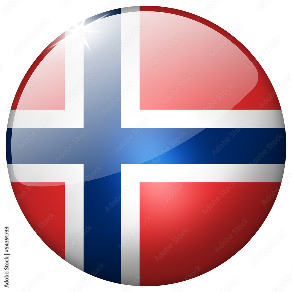 Norway Round Glass shiny realistic Button Norway Round Glass shiny realistic Button