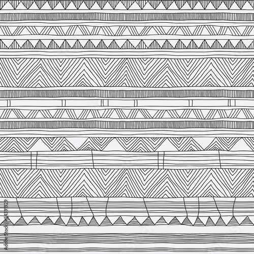hand drawn doodle seamless ...