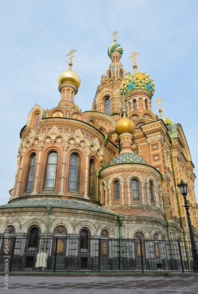 Church of Spilled Blood in St.Petersburg, Russia
