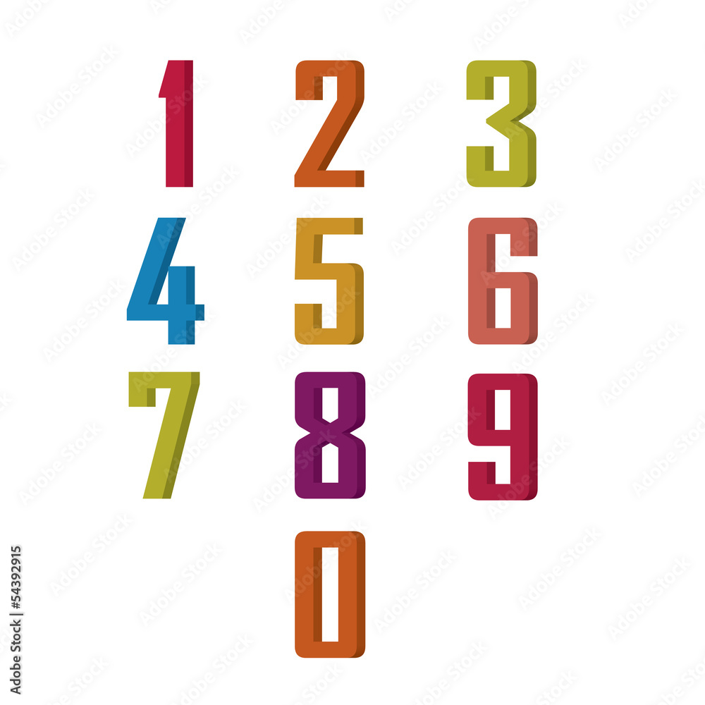 color numbers