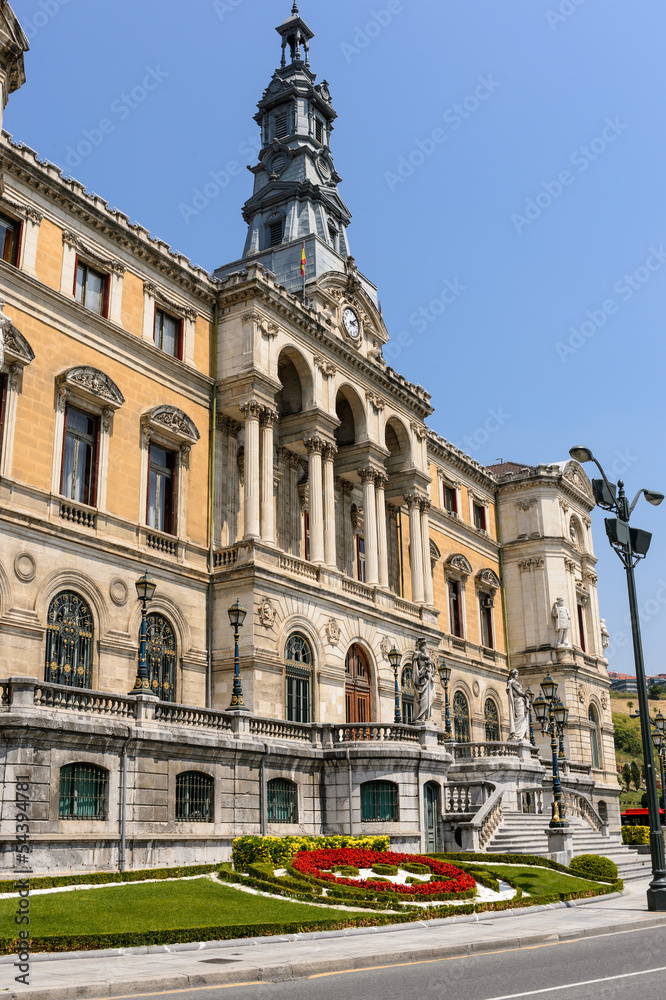 Fototapeta premium Bilbao city townhall