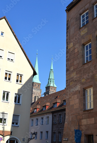 Street in center of Nuremberg