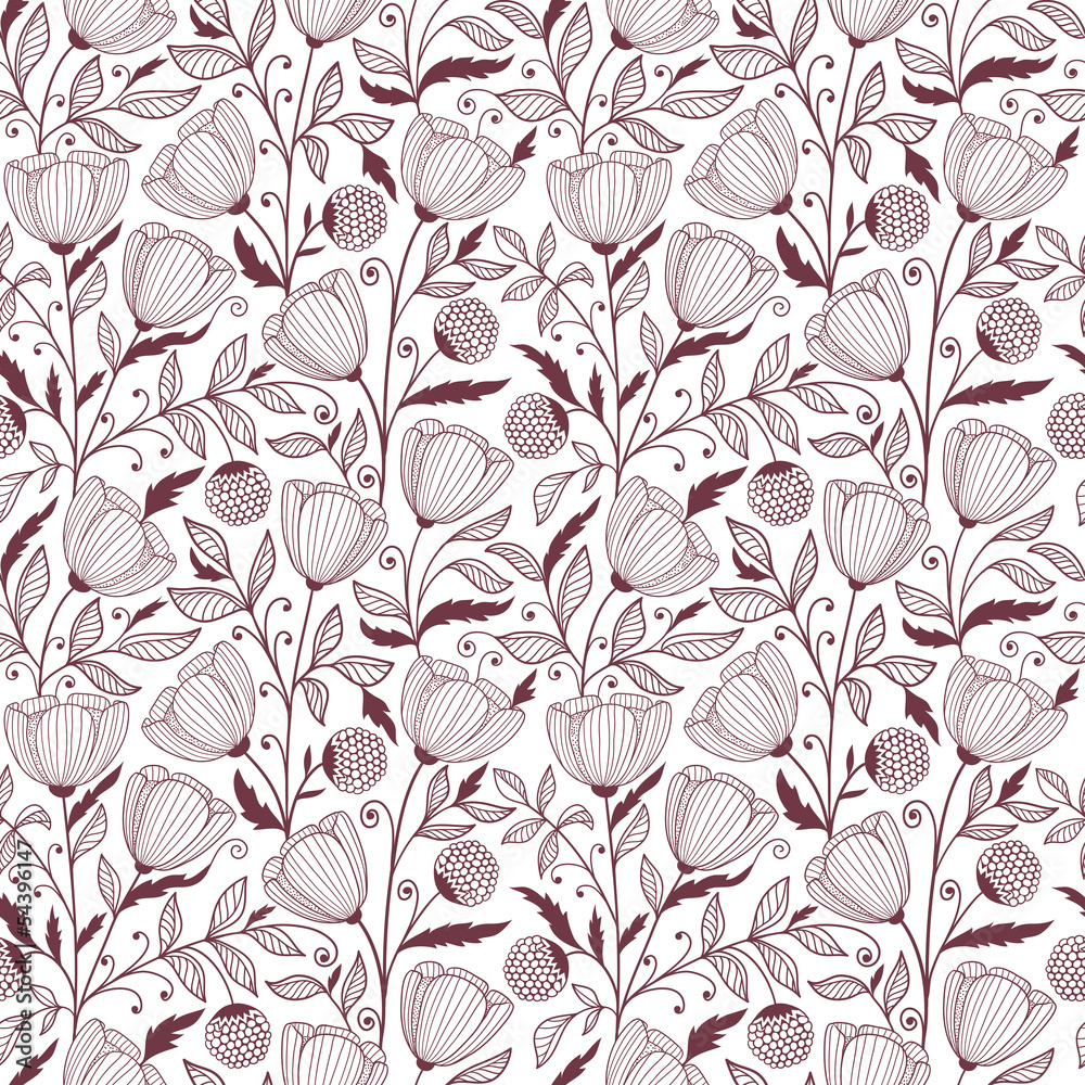 Seamless floral pattern