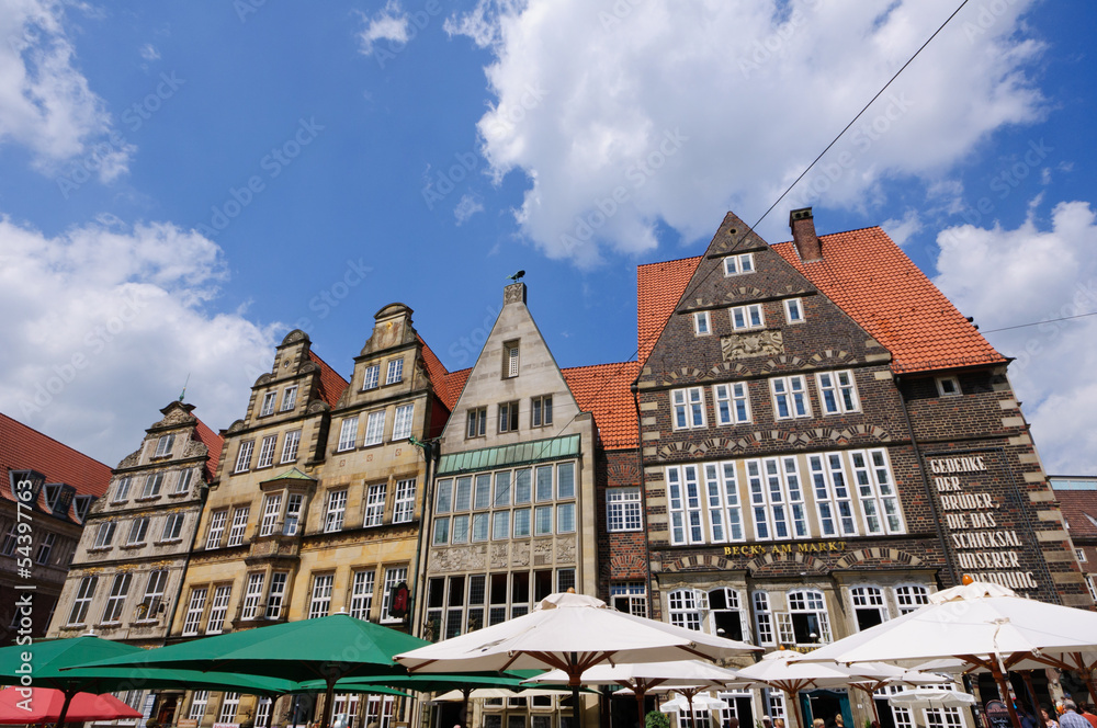 Obraz premium Old town of Bremen, Germany