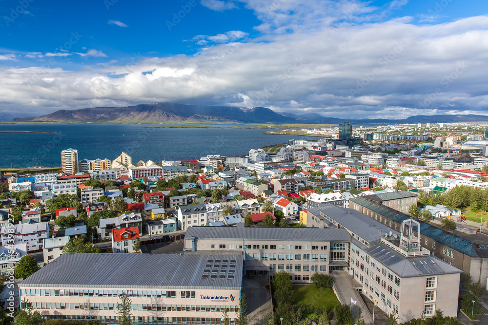 City view of Reykjavik, Iceland
