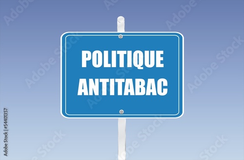 panneau politique antitabac