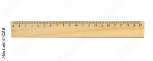 Wood ruler