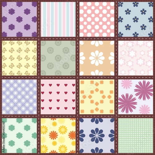 patchwork background