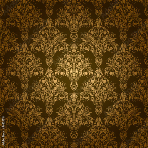 damask seamless floral pattern