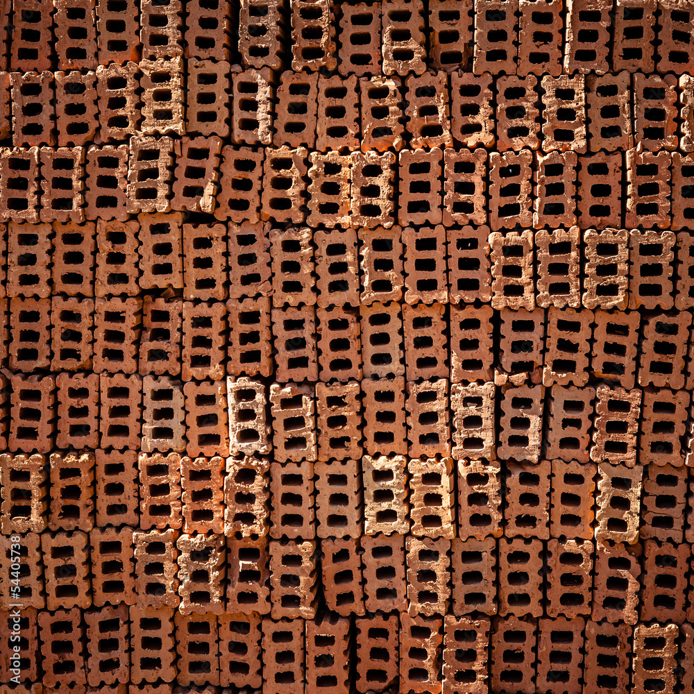 brick with hole and line texture ready for construction brick with hole and line texture ready for construction