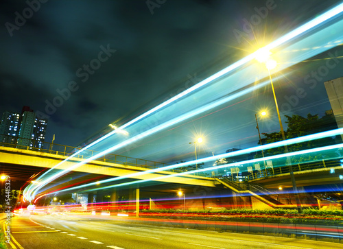 Traffic light on highway