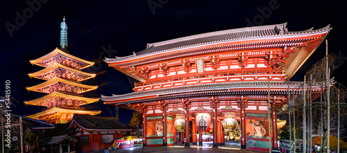 Senso-ji Gate in Tokyo