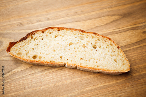 fresh slice of bread