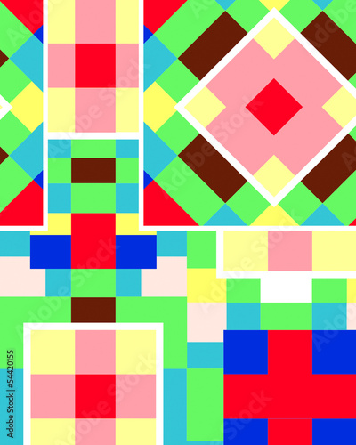 cubism color full