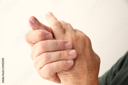 man with an aching little finger