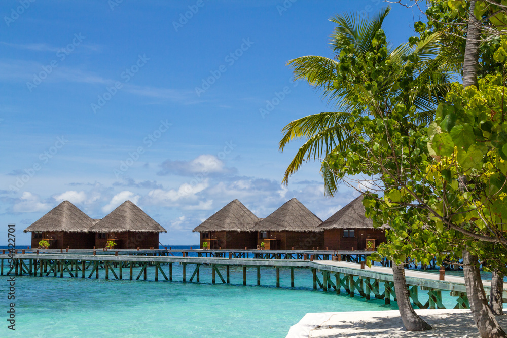 Obraz premium Scenery of Resort Island,Maldives
