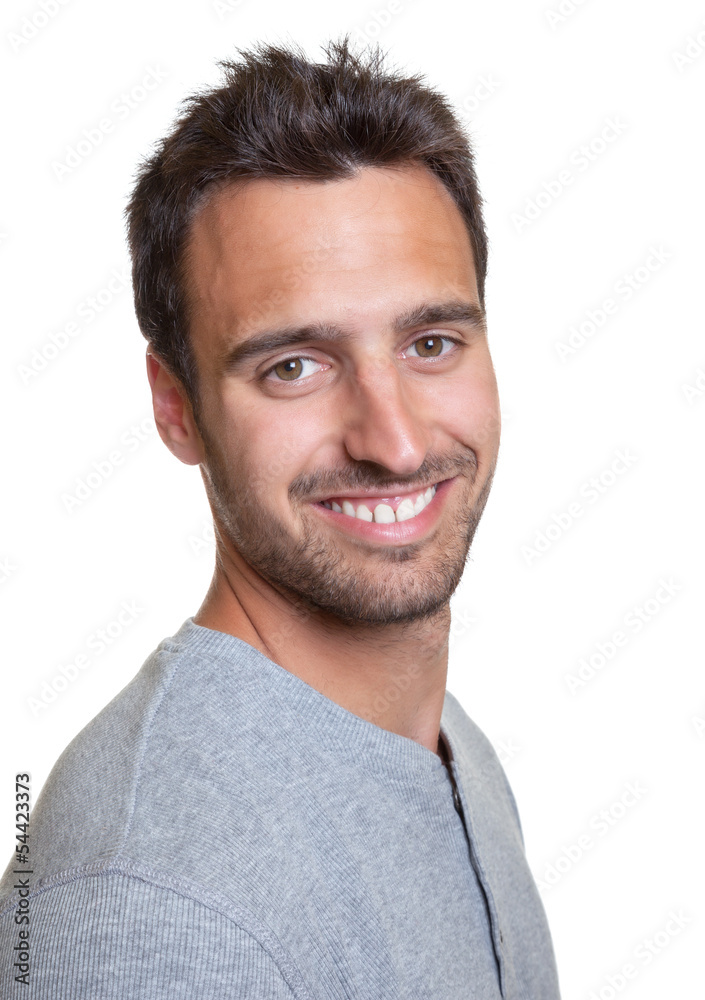 Smiling latin man Smiling latin man