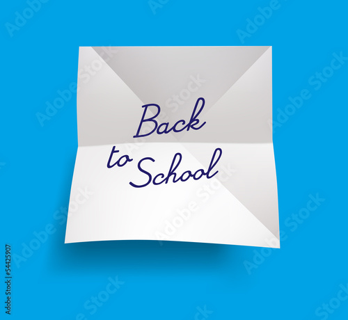Back to school sticker