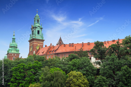 Royal Wawel Castle in Cracow, Poland