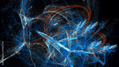 abstract fractal background