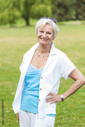 best ager women outdoors