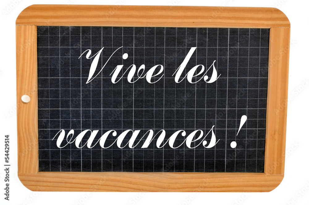 Obraz premium Vive les vacances