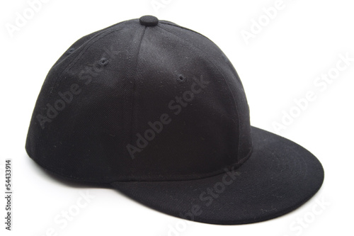 Schwarze Baseball kappe