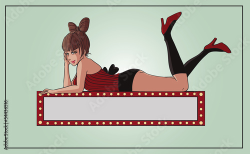 Entertainment girl
