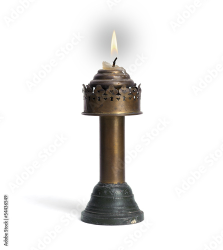 Naklejka Old candleholder.