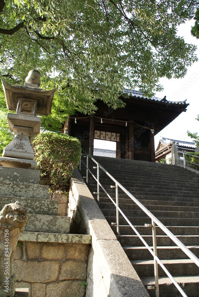 倉敷  阿智神社  山門