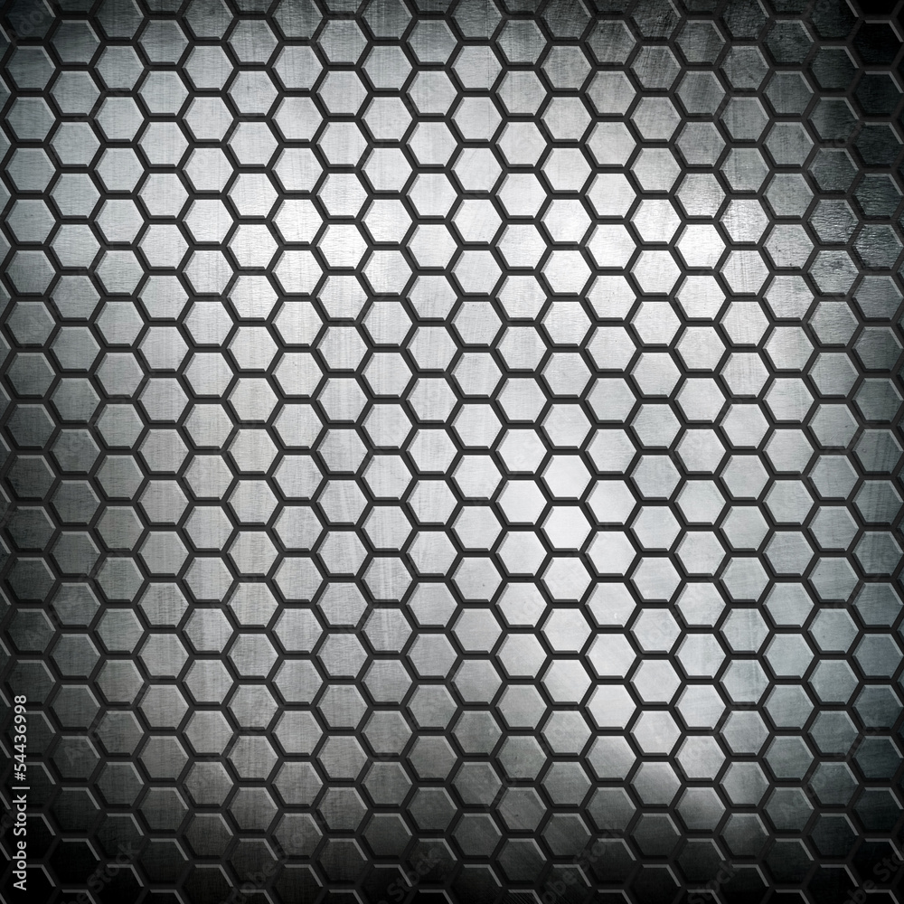 metal grid background metal grid background