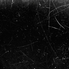 Scratched surface black background