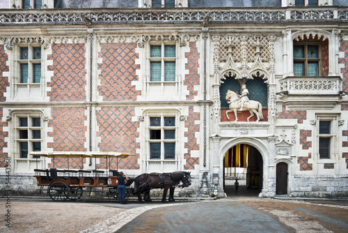 Façade du château de Blois photo