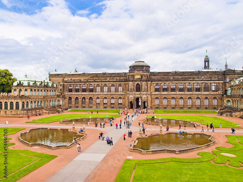 Zwinger - palace in Dresden, Germany