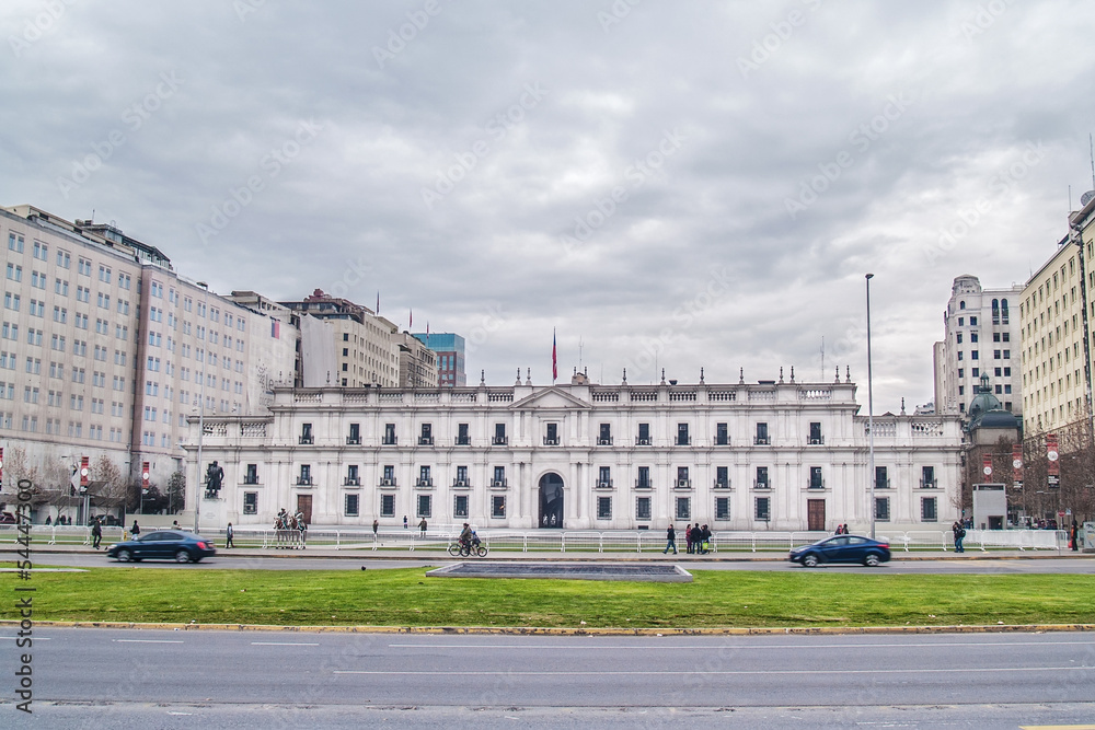Naklejka premium La Moneda palace