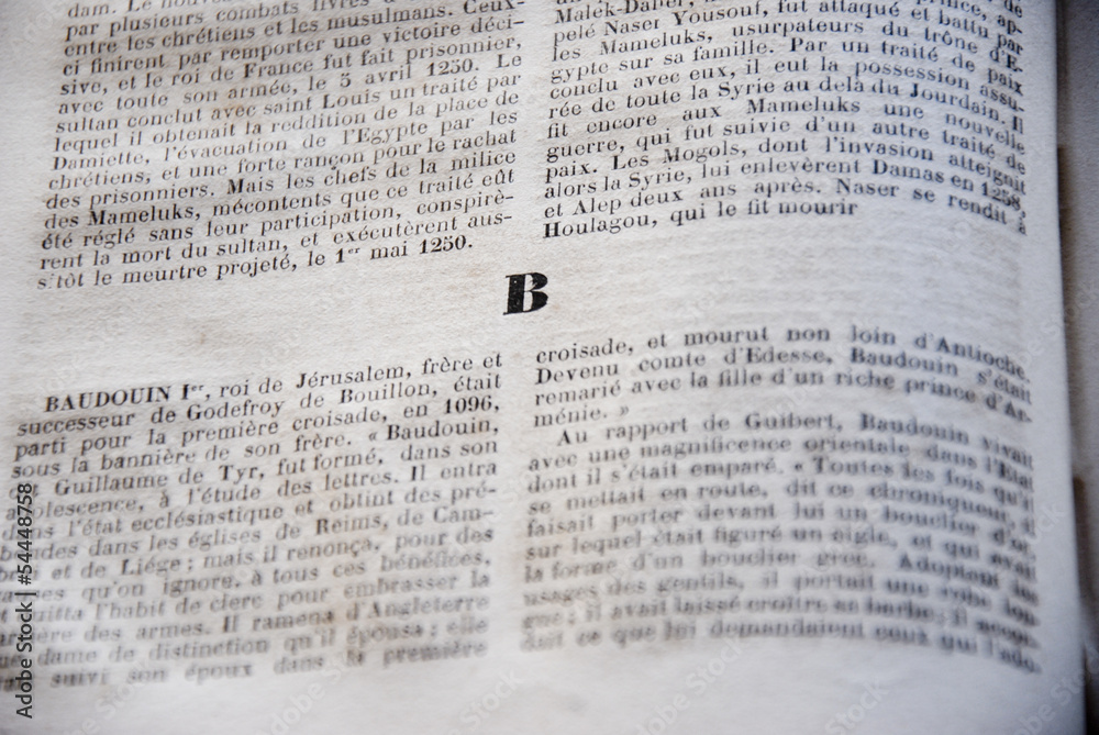 Fototapeta premium letter B