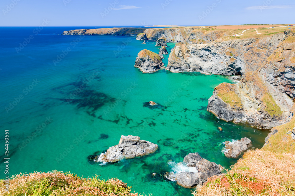 Carnewas Cliffs Cornwall England