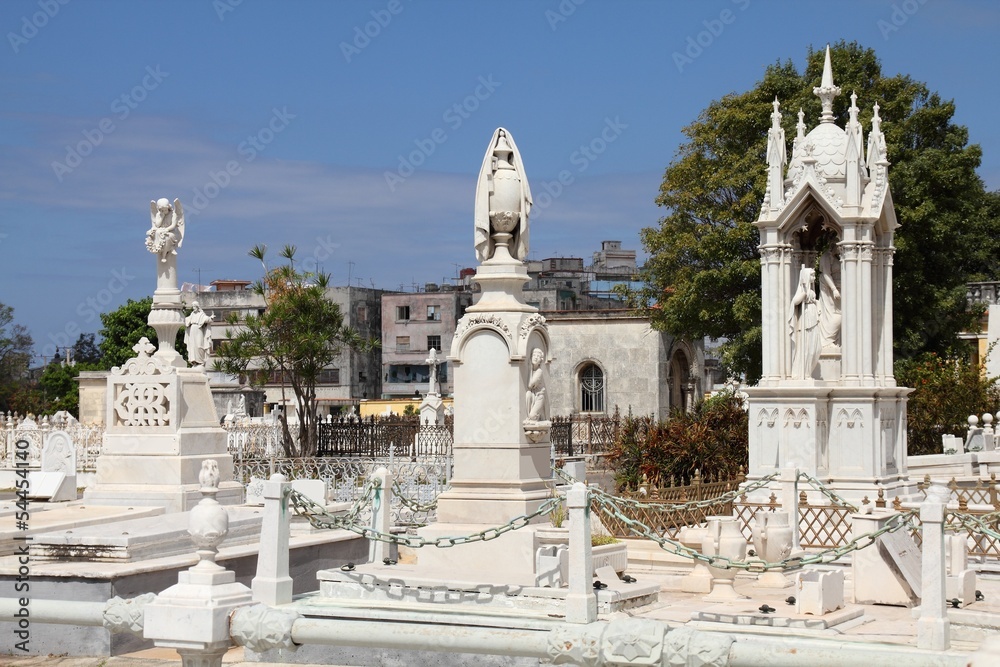 Havana cemetery, Cuba