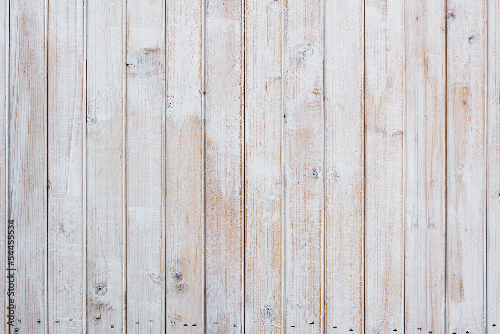 Fototapeta premium Tło Vintage białe deski drewniane