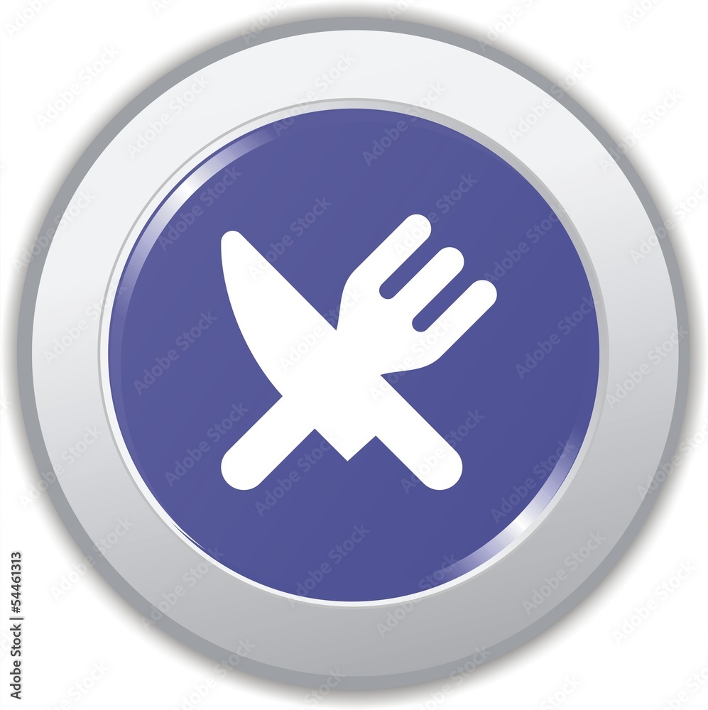 Fototapeta premium bouton restaurant