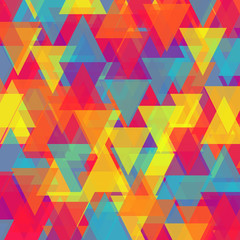 Crédence de cuisine Zigzag Triangles abstraits fond vectoriel moderne  © love1990