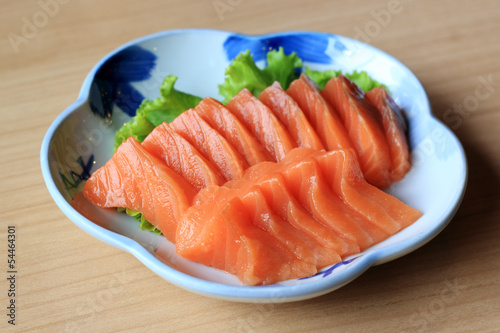 fresh salmon/japanese cuisine