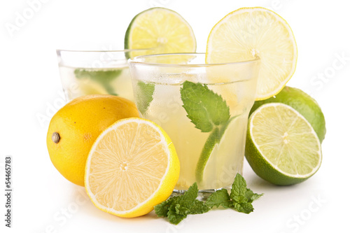 ice cold lemonade