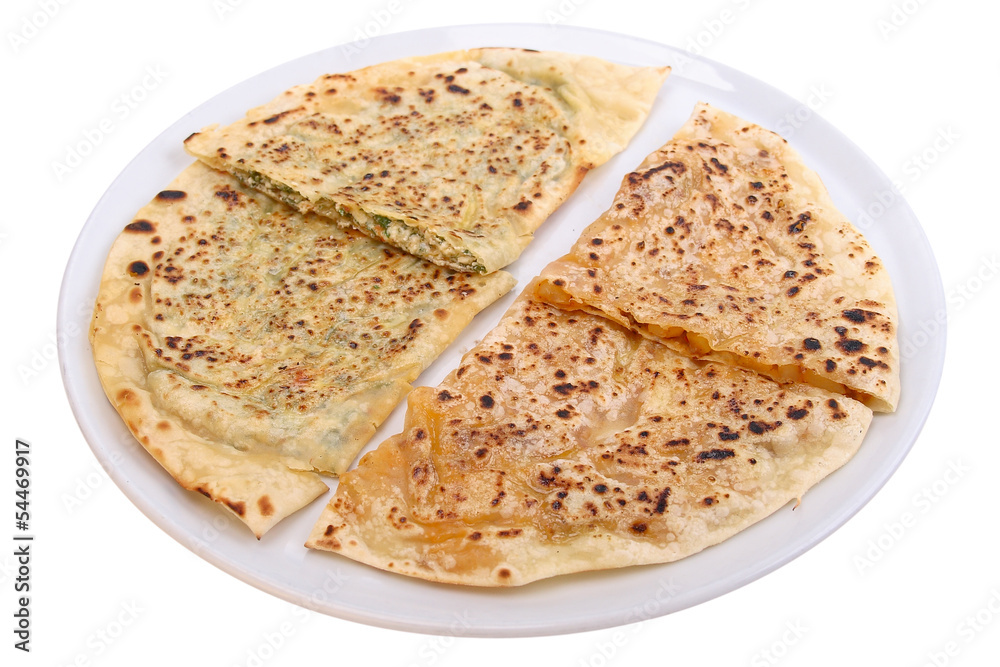 Peynirli-Dereotlu ve Patatesli Gözleme Peynirli-Dereotlu ve Patatesli Gözleme