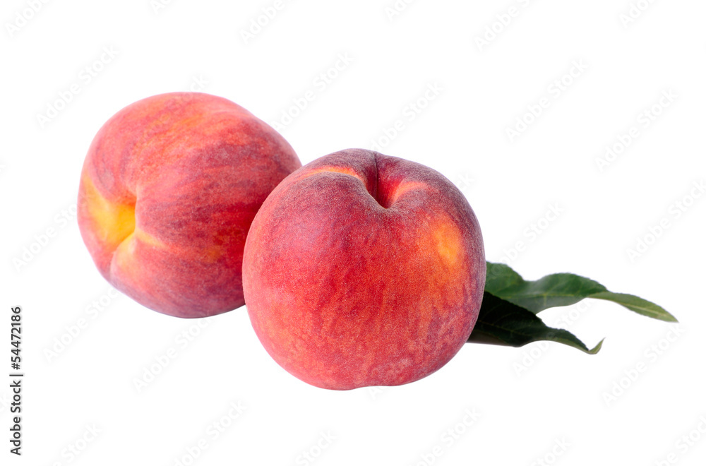 Two peaches